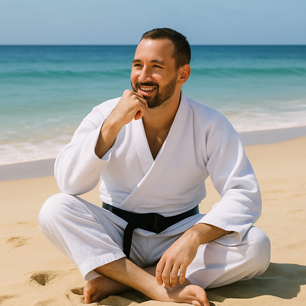 MMA Business Pros Instructor On The Beach