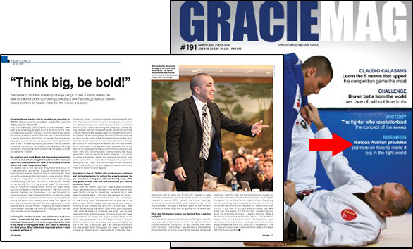 Marcos Avellan on Gracie Magazine